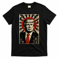 Donald Trump Rising Sun Power Cherry Blossom Propaganda T-Shirt