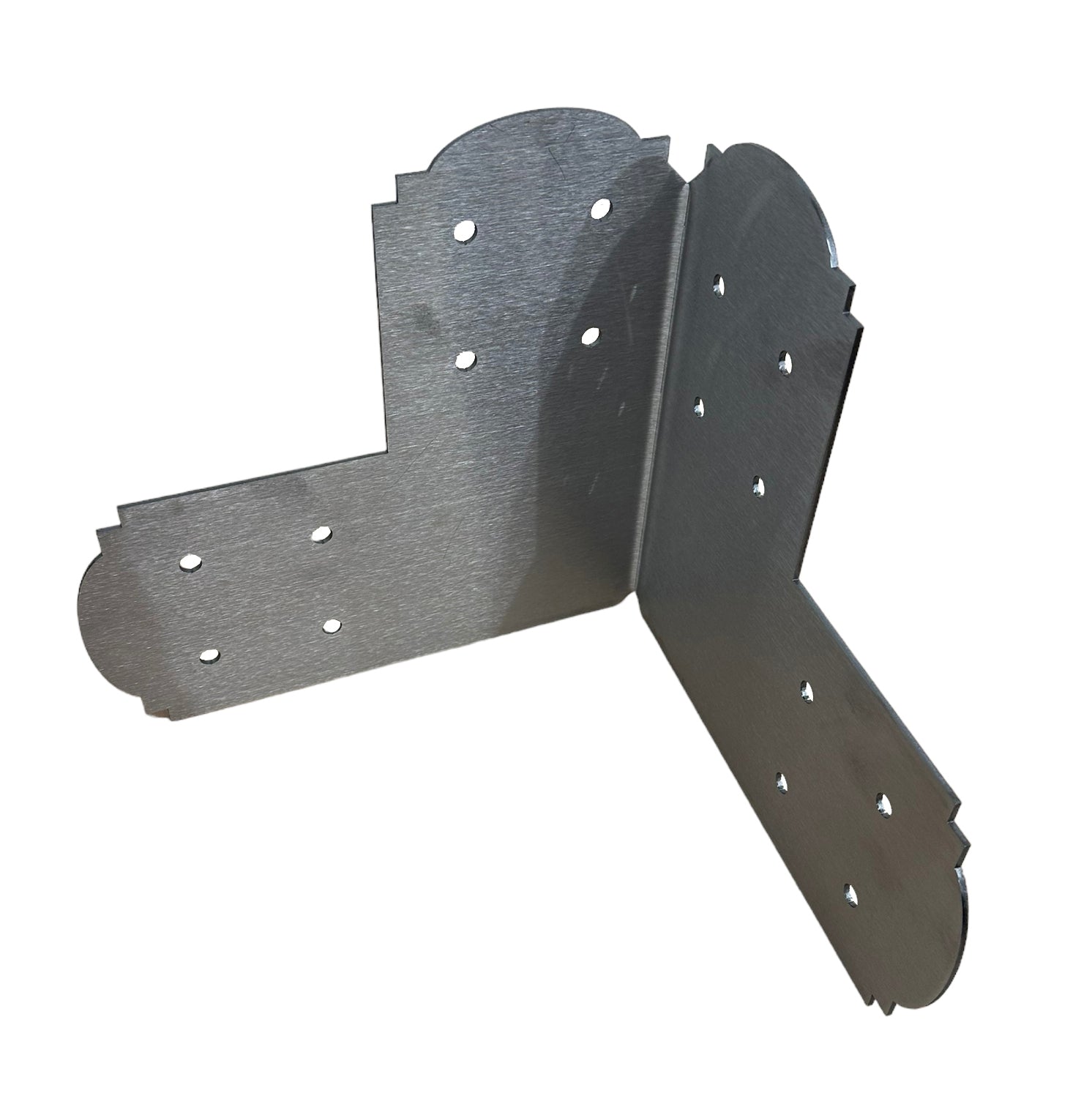Decorative Design Corner Bracket for 4x4 Post, 4x4 Corner Support Bracket, 4x4 Steel Bracket, 4 inch Post Bracket, 4x4 Corner Bracket