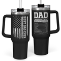 Best Dad Ever Quencher Tumbler with Handle 40oz
