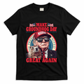 Funny Cool Trump Groundhog Make Groundhog Day Great Again T-Shirt