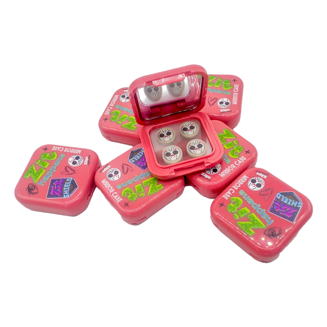 Zit Happens Killa Bunny Acne Patches – Plush Trap Collab | Hydrocolloid Pimple Patches with Mirror Case