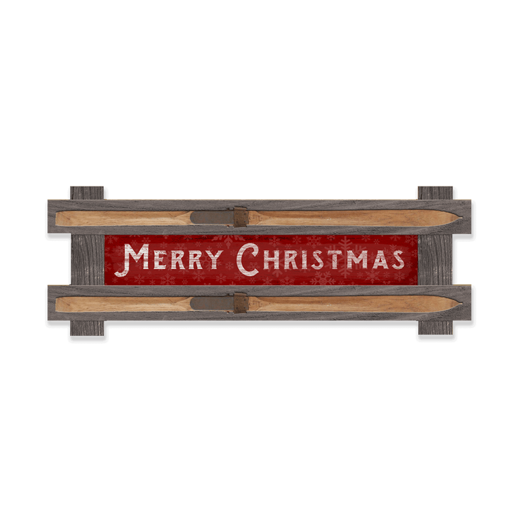 Merry Christmas Sign: Generic - Framed Wall Decor