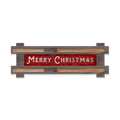 Merry Christmas Sign: Generic - Framed Wall Decor