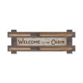 Welcome to the Cabin: Generic - Framed Wall Decor