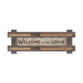 Welcome to the Lodge: Generic - Framed Wall Decor