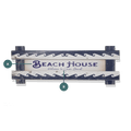 Beach House Sign - Framed Wall Decor