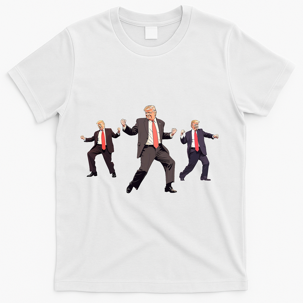 Funny Trump Dancing Dance Moves Rally Maga T-Shirt