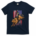 Funny Trump Rodeo Bull Rider Patriotic American Flag Trump T-Shirt