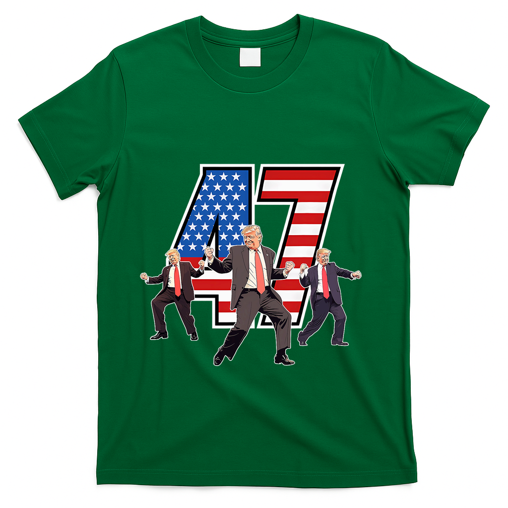 Funny Trump Victory Dance 47th President Dancing T-Shirt