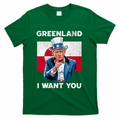 Greenland, I Want You! Funny Trump Meme T-Shirt