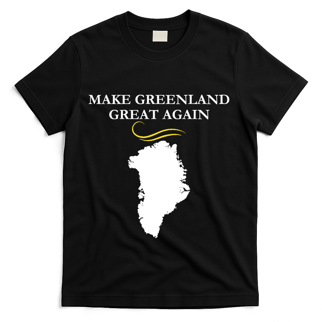 Greenland Trump Hair Make Greenland Great Again T-Shirt