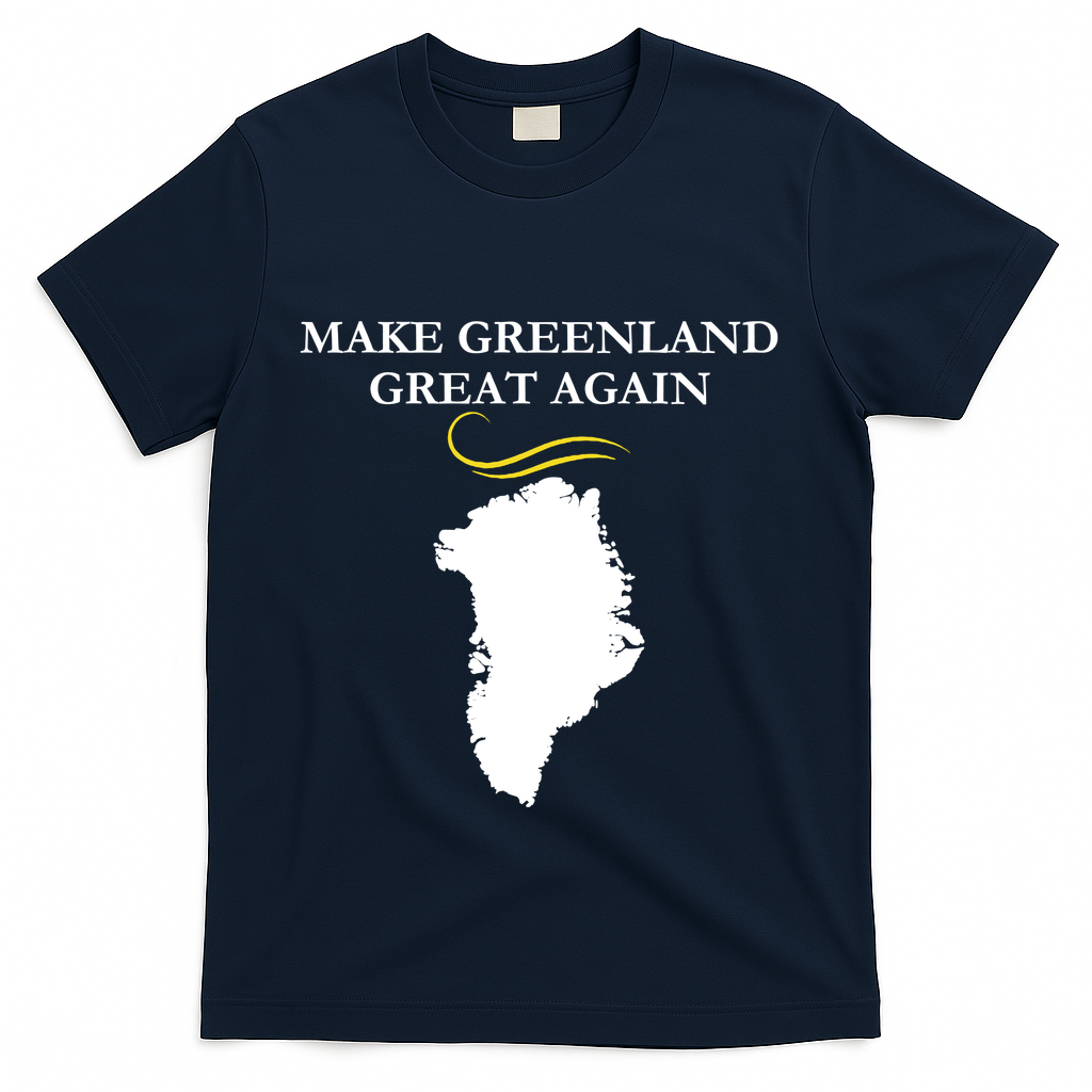 Greenland Trump Hair Make Greenland Great Again T-Shirt