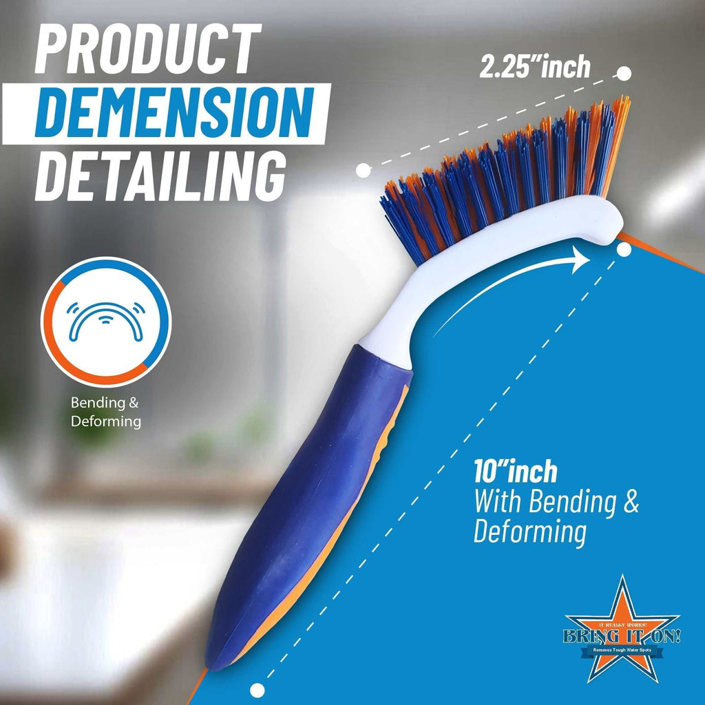 Bring It On Grout and Detail Cleaning Brush 6 Pack