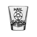 Hail Satan Shot Glass Barware Horror Halloween Metaphysical