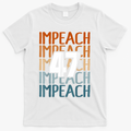 Impeach 47 Vintage Impeach Trump 47 Distressed Anti Trump T-Shirt