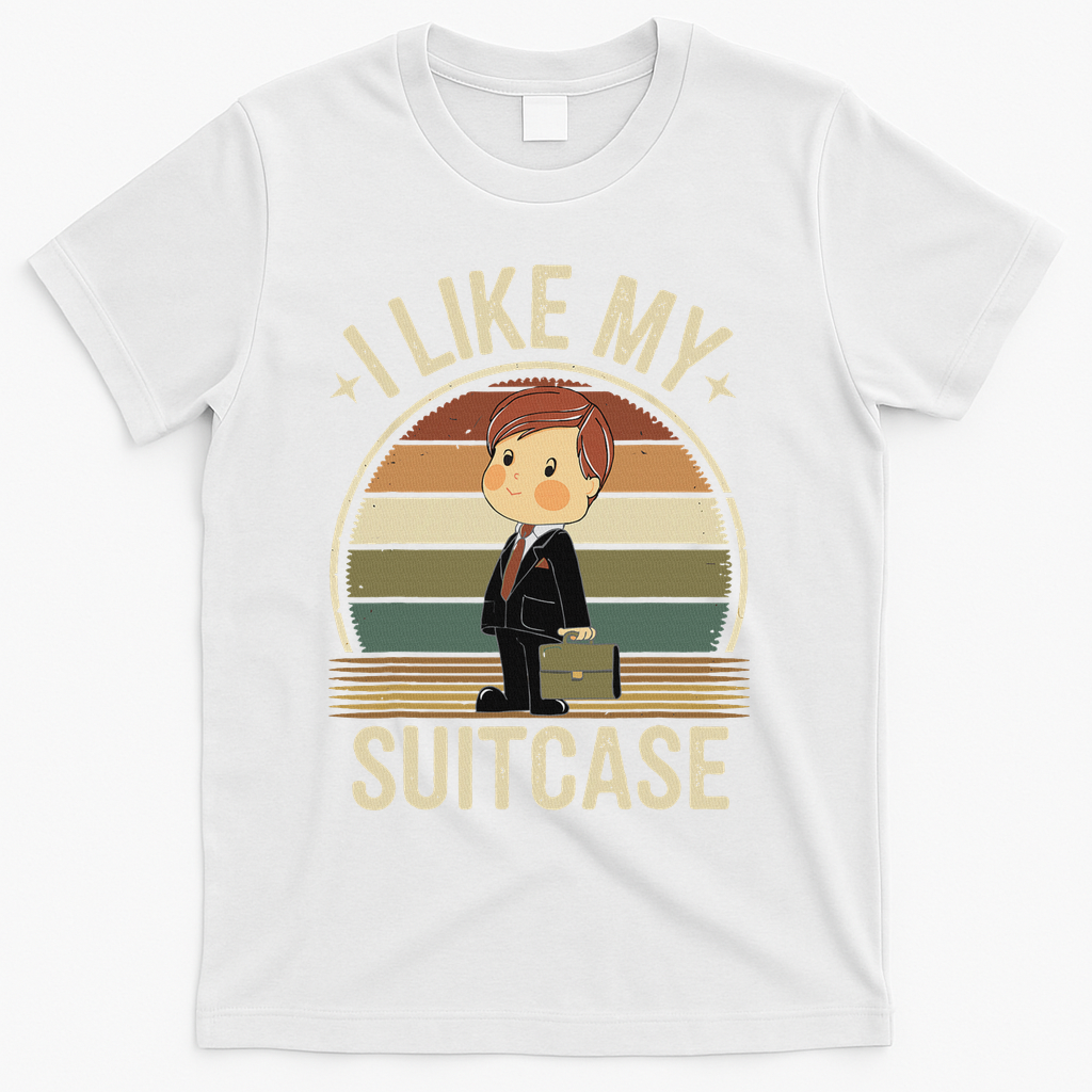 I Like My Suitcase Vintage Trump Sootcase Viral Meme T-Shirt