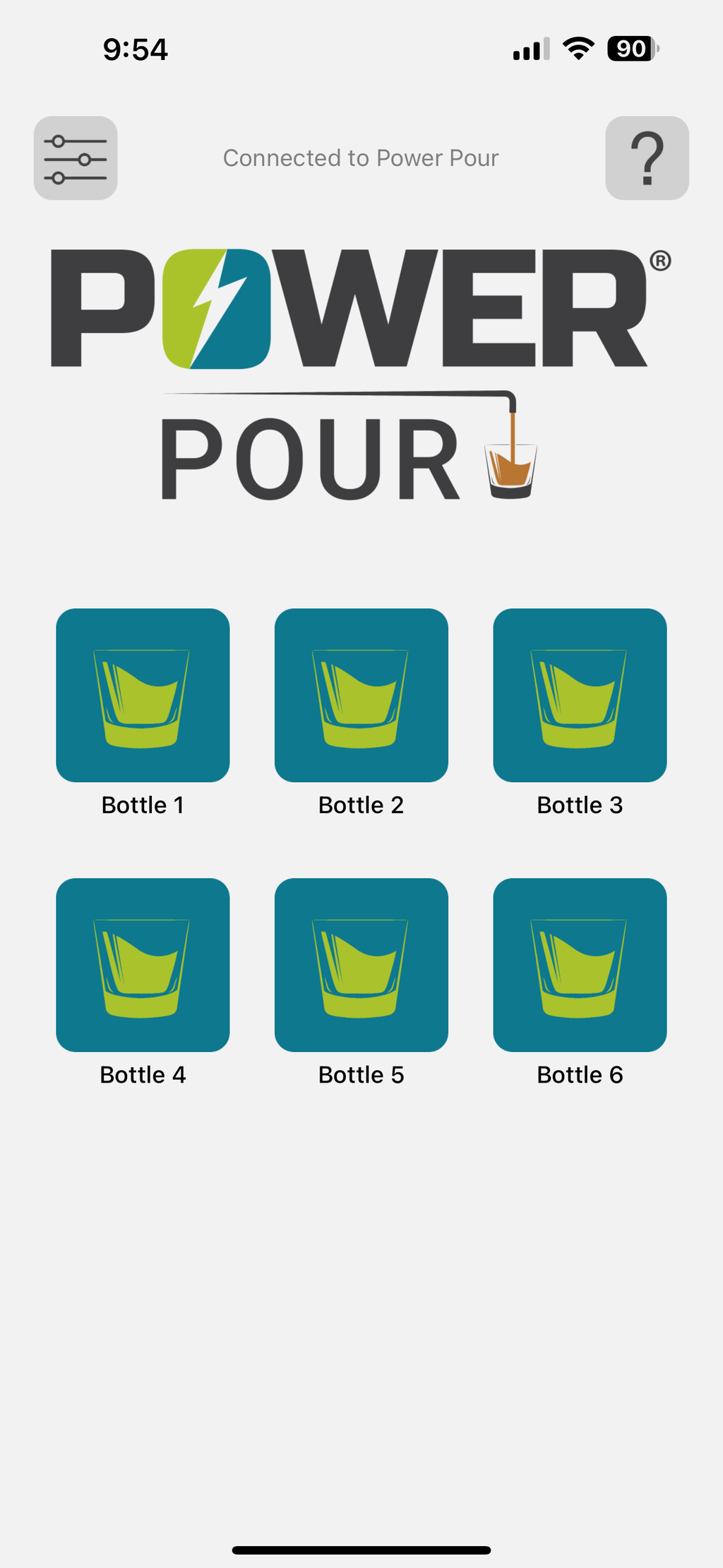 Power Pour Silver Countertop Smart Bar System
