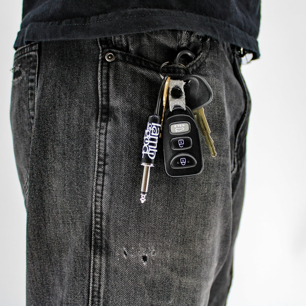 Lamb of God Logo Guitar Plug Keychain