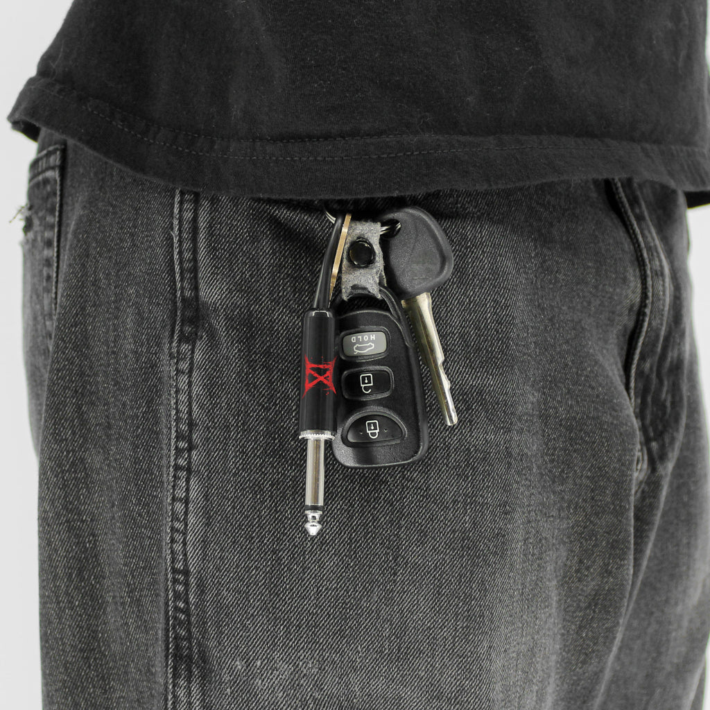Ice Nine Kills IX Guitar Plug Keychain