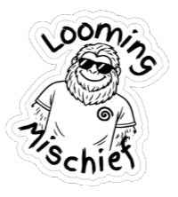 Looming Mischief Vinyl Sticker