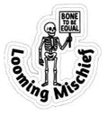 Bone to Be Equal Vinyl Sticker
