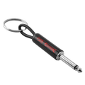 Ozzy Red Logo Guitar Plug Keychain