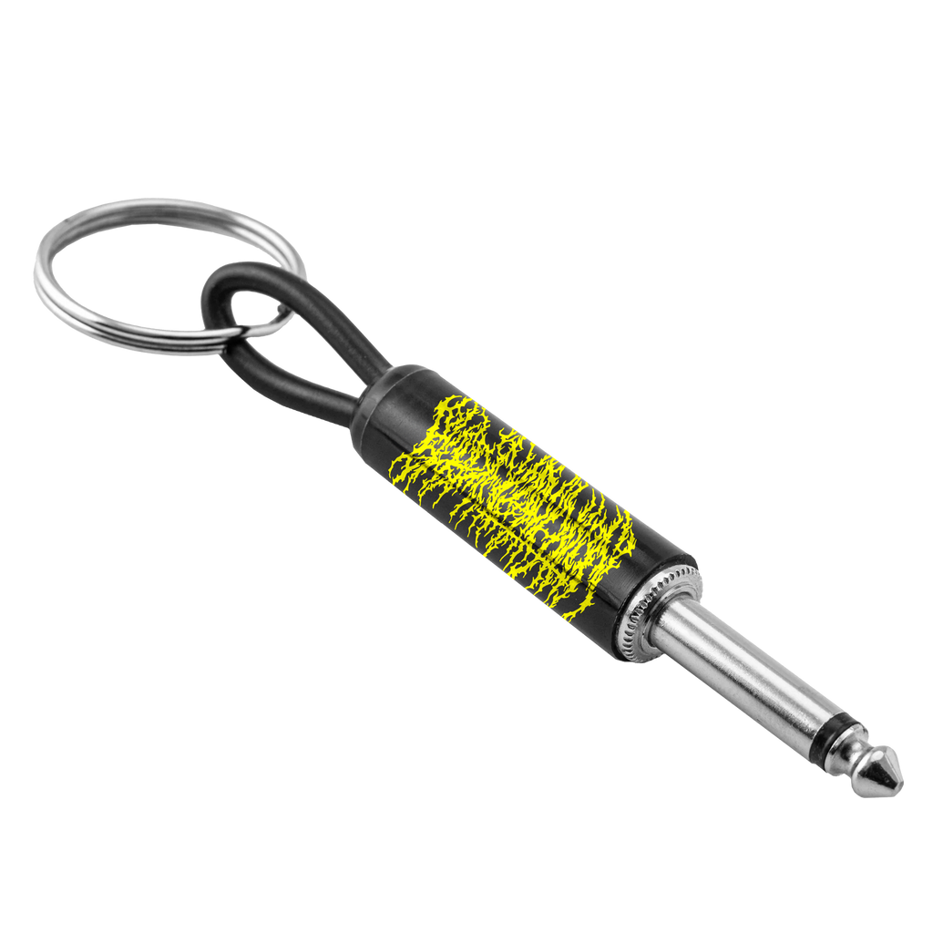 Blood Incantation Logo Guitar Plug Keychain