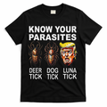 Know Your Parasites Anti Trump Funny Luna Tick Democrat T-Shirt