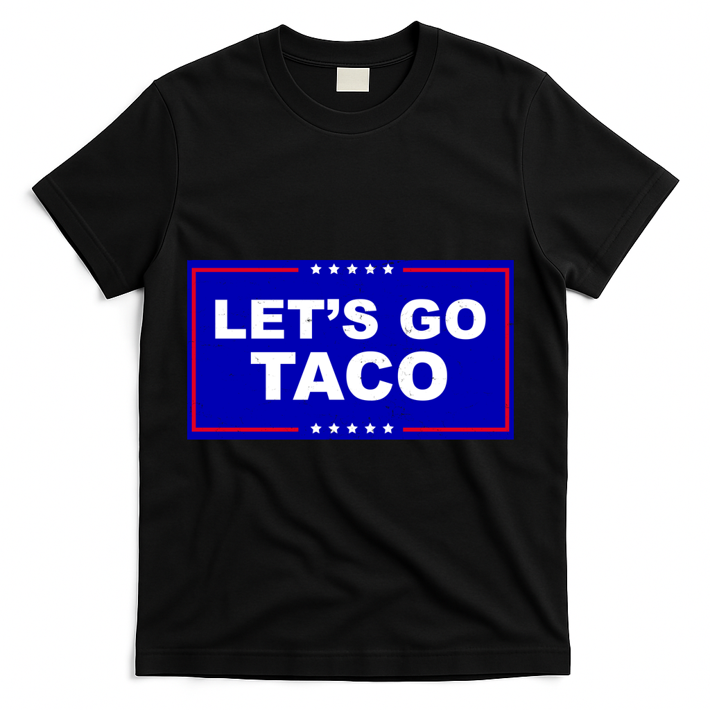 Let's Go Taco Trump Distressed T-Shirt