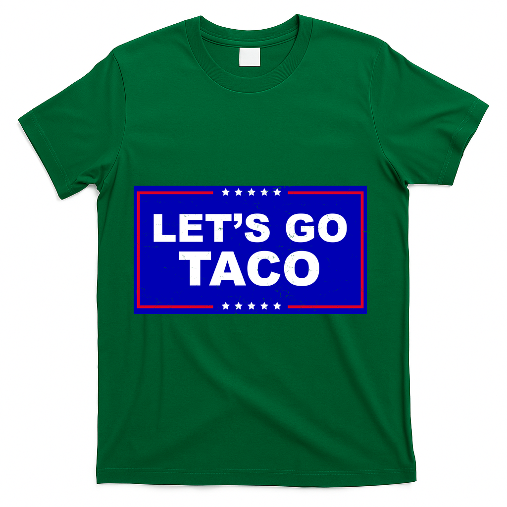 Let's Go Taco Trump Distressed T-Shirt