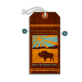 Where the Buffalo Roam - Luggage Tag