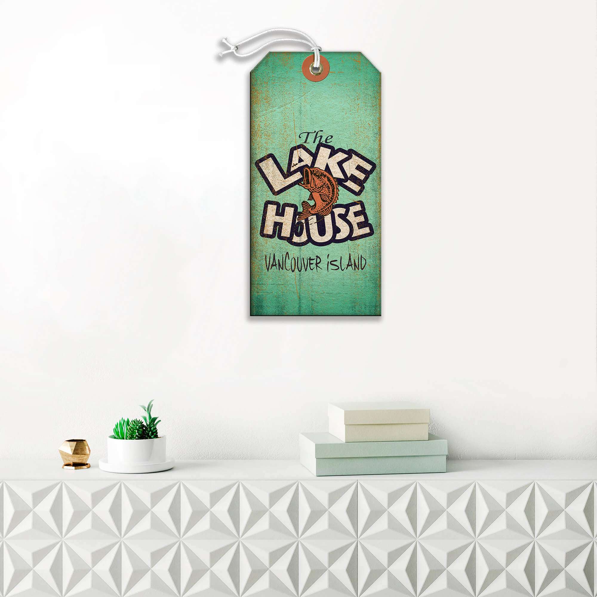The Lake House - Luggage Tag