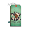 The Lake House - Luggage Tag