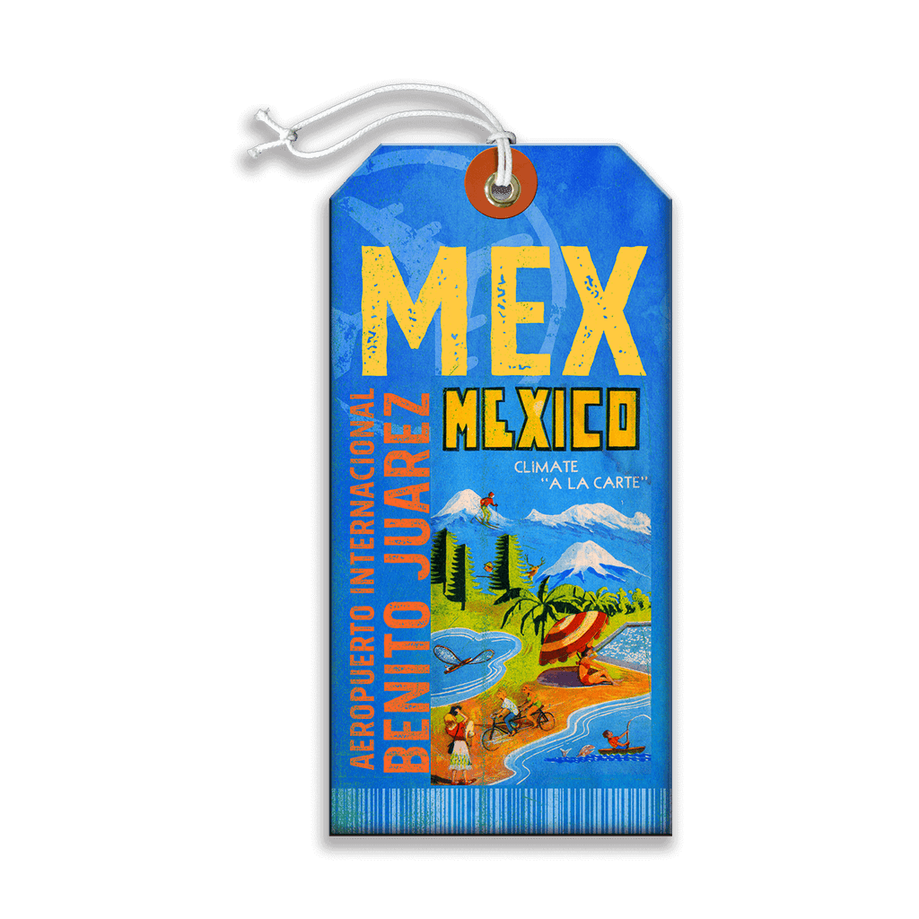 Benito Juarez International Airport - Luggage Tag