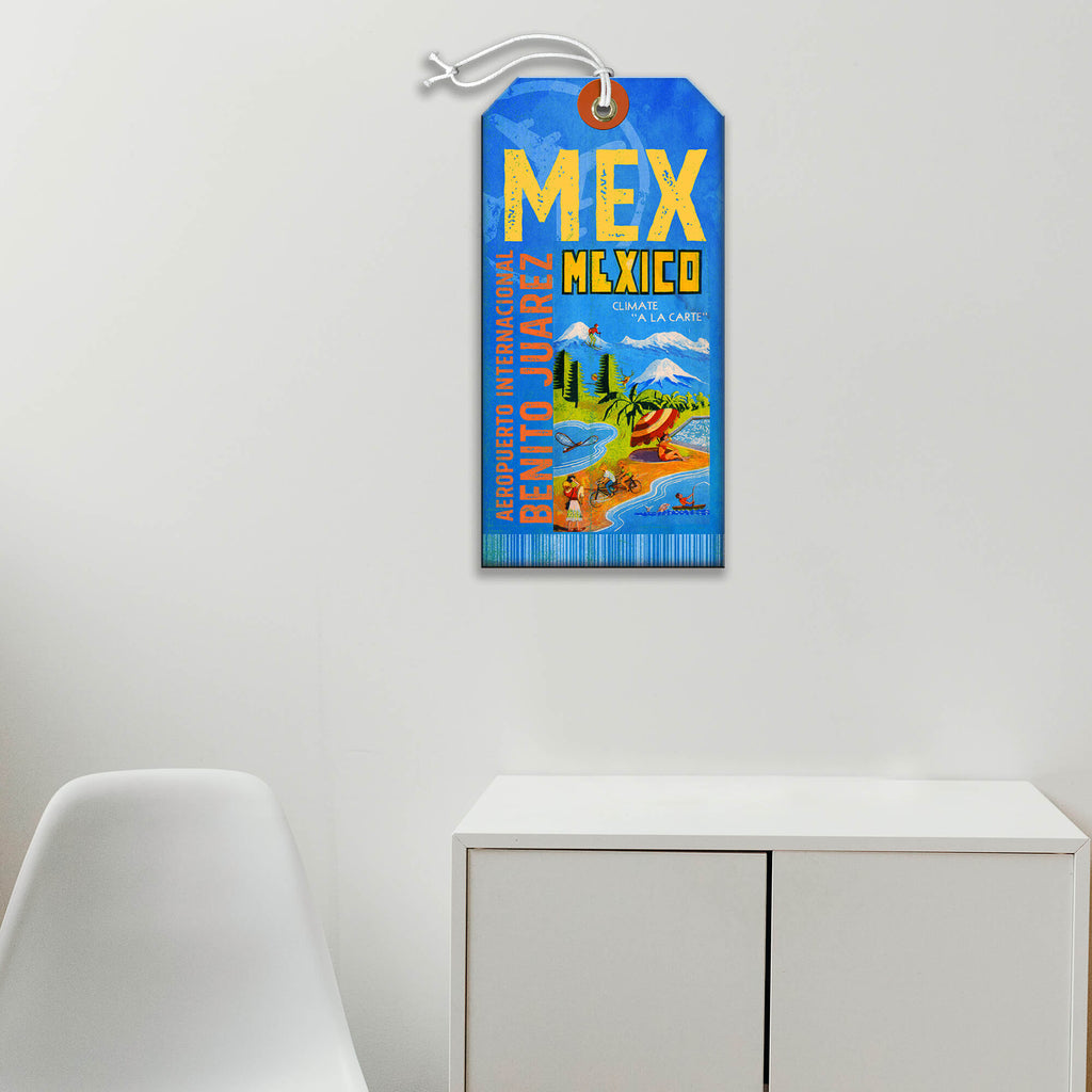 Benito Juarez International Airport - Luggage Tag