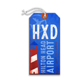 Hilton Head Airport - Luggage Tag