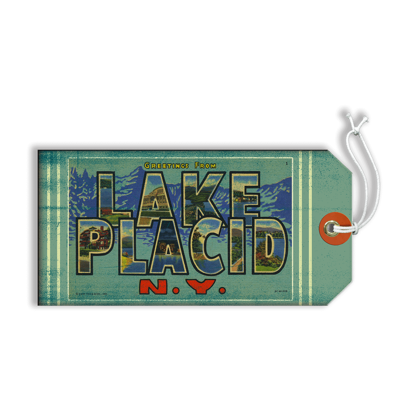 Lake Placid, New York - Luggage Tag
