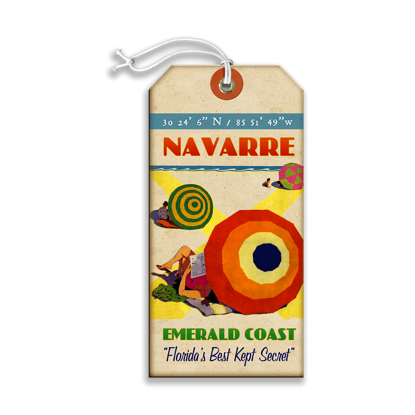 Navarre, Florida - Luggage Tag