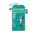Hidden Valley Lift Ticket - Luggage Tag