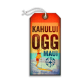 Trans Pacific Airlines: Kahului - Luggage Tag