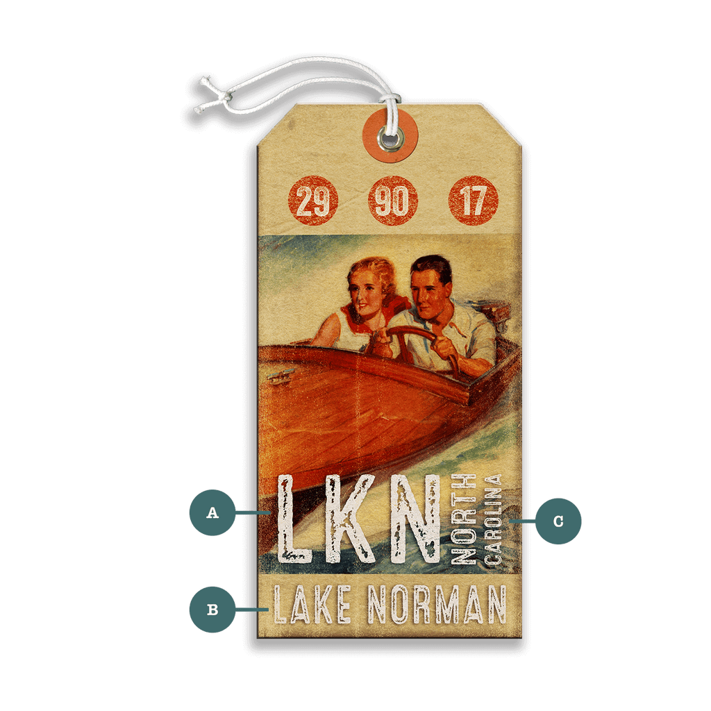 Where Every Day is an Adventure - LKN Luggage Tag