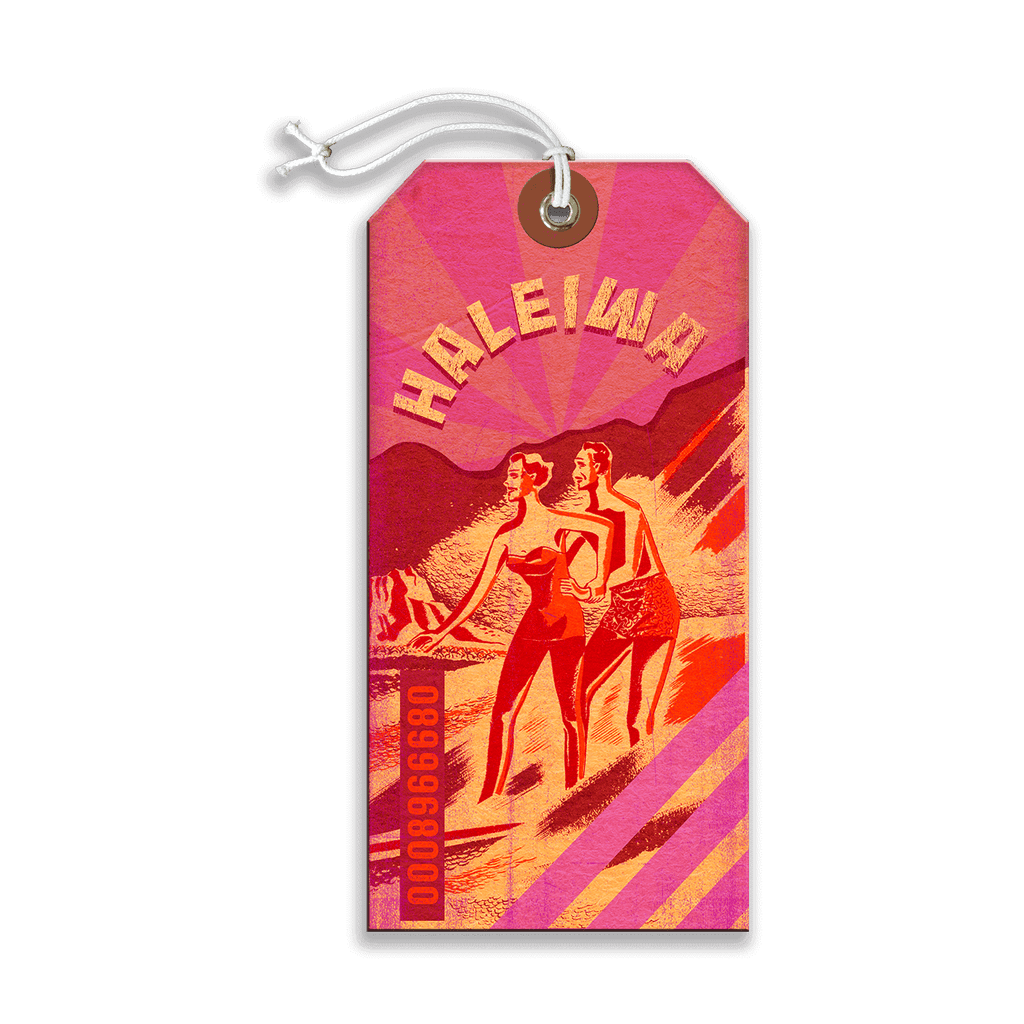 Haleiwa Luggage Tag
