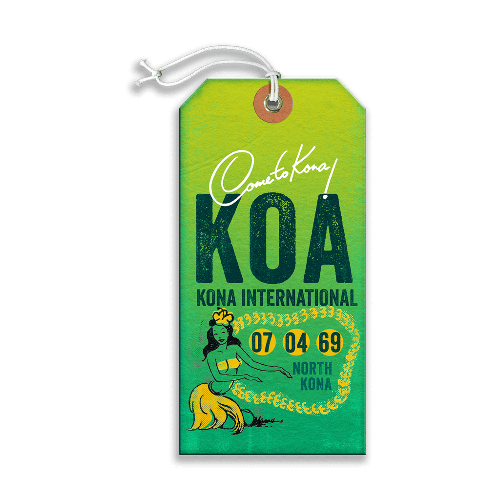 Kona International - Luggage Tag