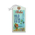 Aloha Airlines Luggage Tag