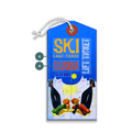 Ski Lift Ticket - Luggage Tag