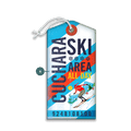Ski Area Lift Ticket - Luggage Tag