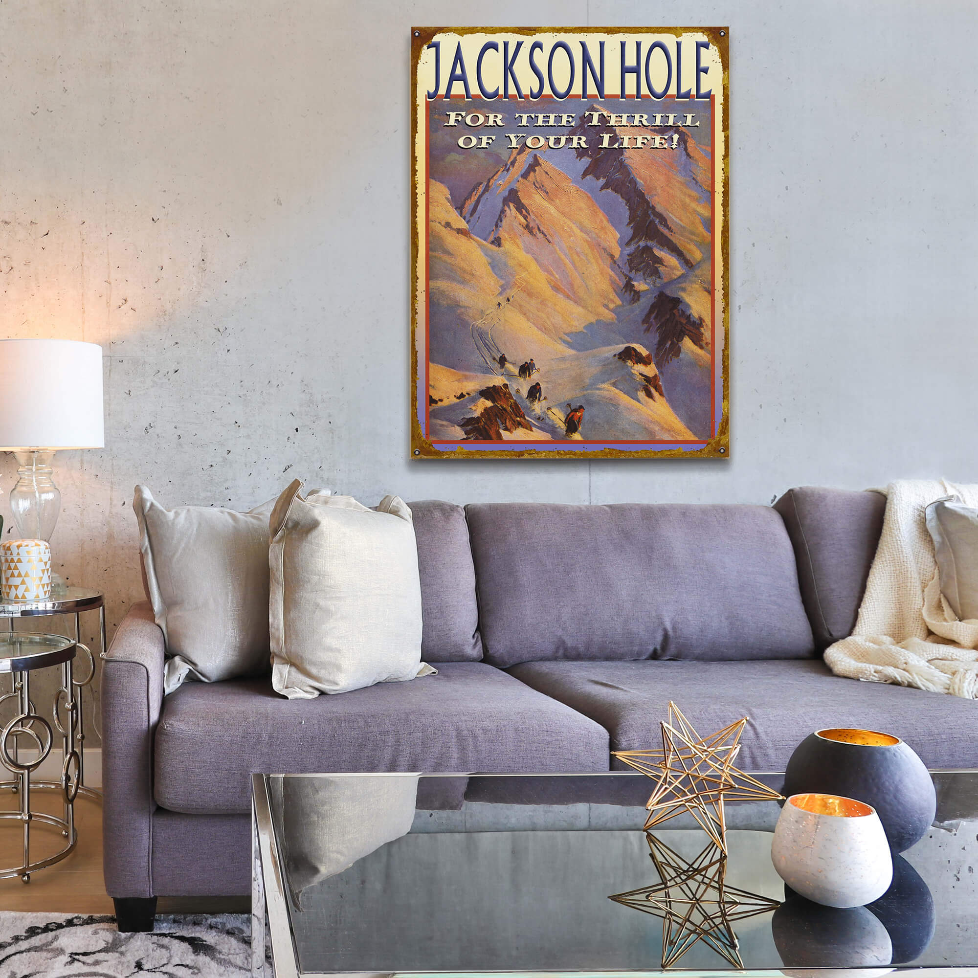For the Thrill of Your Life - Wood & Metal Wall Art