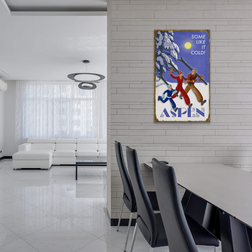 Some Like It Cold - Wood & Metal Wall Art