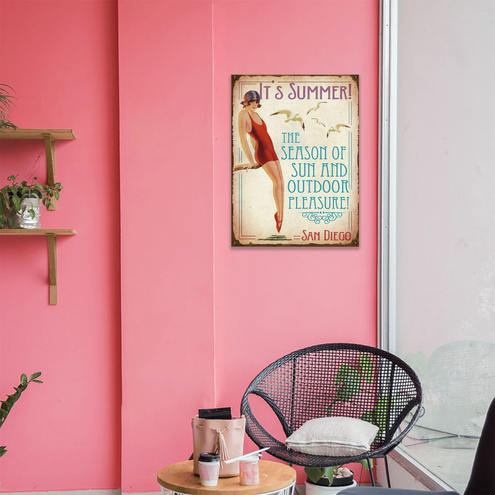 Season of Sun - Wood & Metal Wall Art