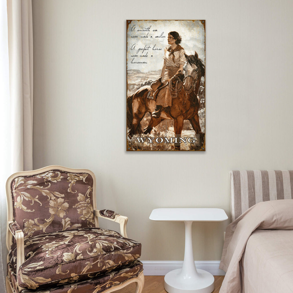 A Perfect Horse - Wood & Metal Wall Art